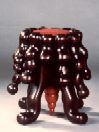 The Volcano, piano stool designed by Peter Menzies, art furniture designer